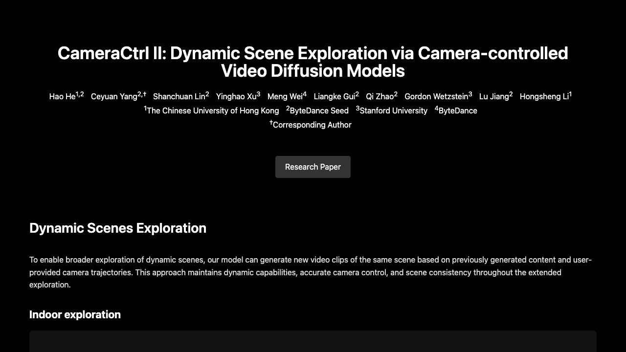 Mastering the Lens: How CameraCtrl II Unlocks Large-Scale Dynamic Scene Exploration