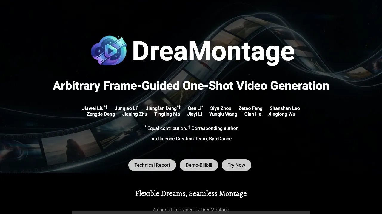 One-Shot Wonder: Creating Seamless Videos with DreaMontage Frame Guidance