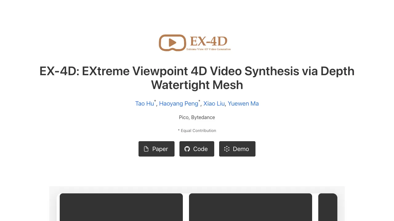 Beyond the Frame: Mastering Extreme Viewpoint 4D Video Synthesis with EX-4D