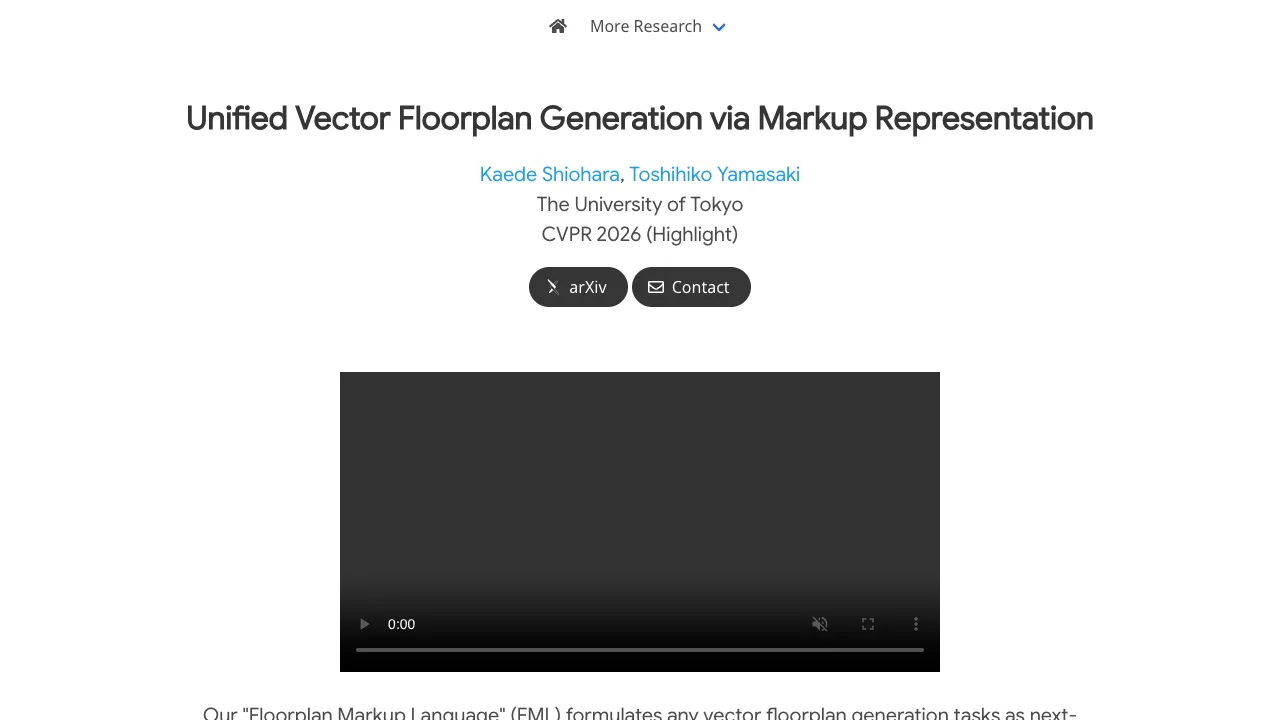 FML: Unified Vector Floorplan Generation via Markup Representation