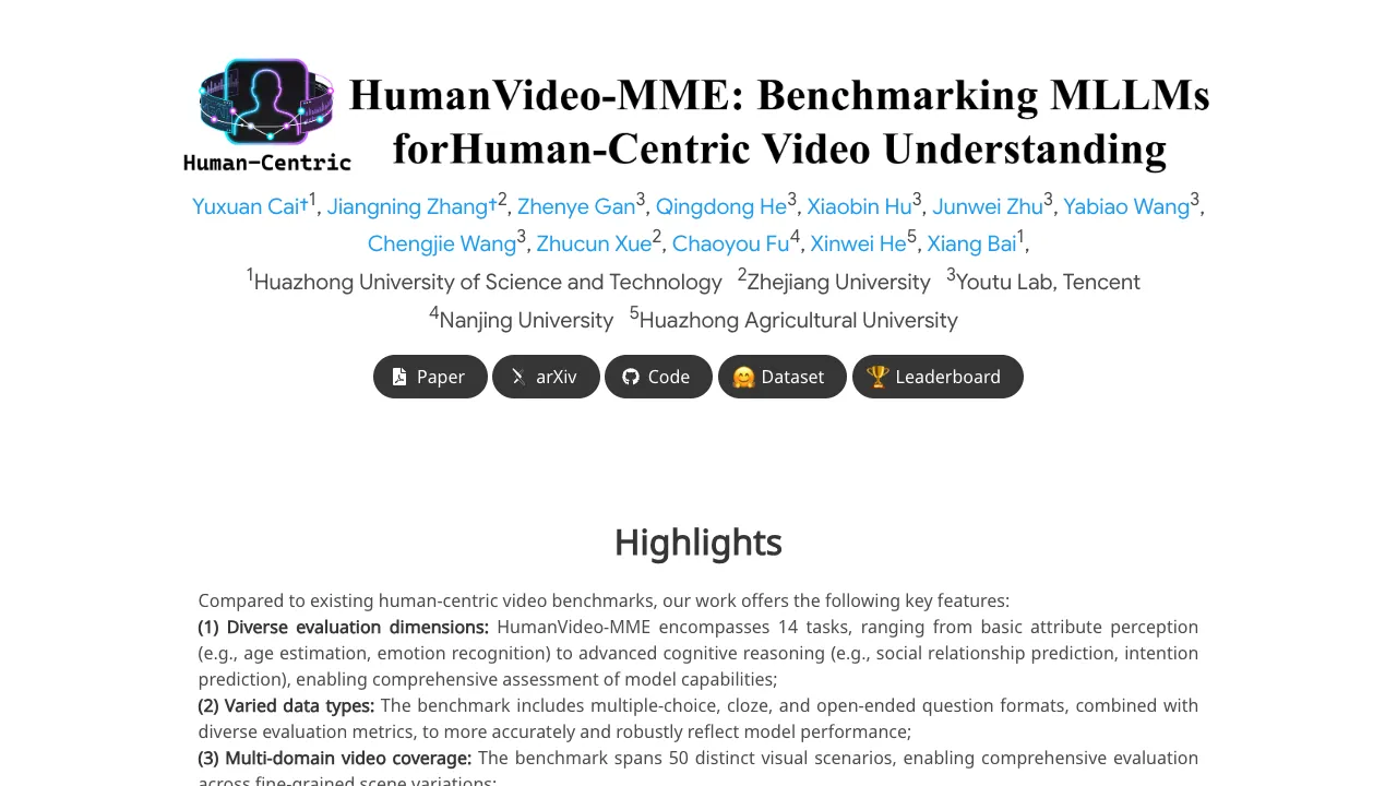 Decoding Human Motion: A Deep Dive into the HumanVideo-MME Benchmark