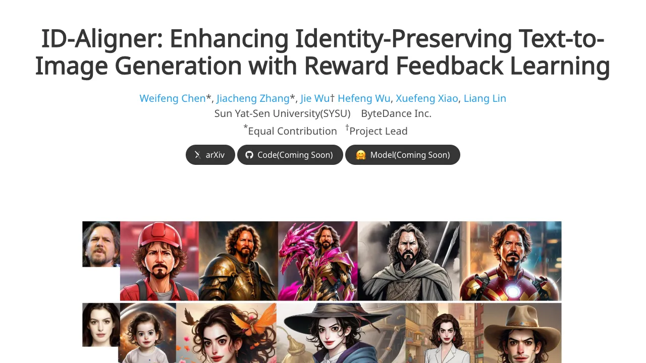 Mastering Identity: How ID-Aligner Perfects Personalized Text-to-Image Generation