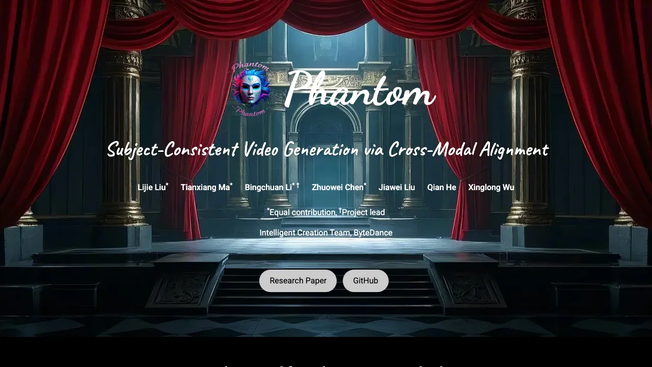 Phantom: Revolutionizing Subject-Consistent Video Generation with Cross-Modal Alignment