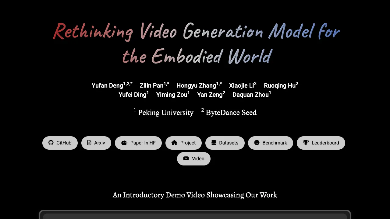 ReVidgen: The Future of Video Generation for the Physical World