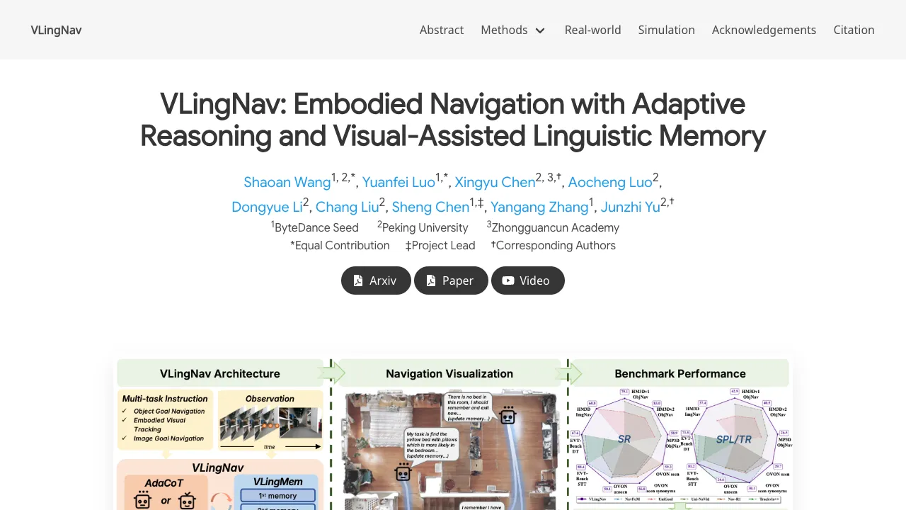 Navigating the Future: How VLingNav Combines Adaptive Reasoning and Visual Memory